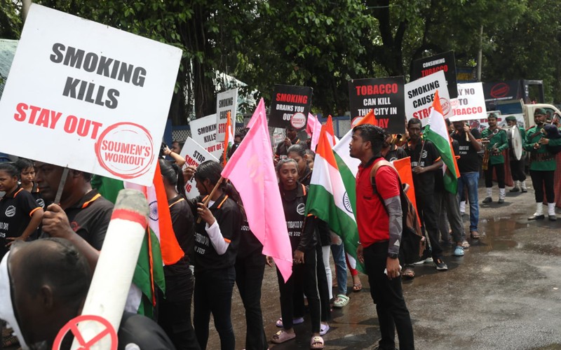 In Images: Kolkata observes anti-tobacco day
