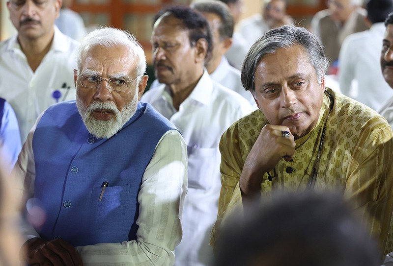 In Images: PM Modi's informal meeting with delegations that briefed world on Operation Sindoor