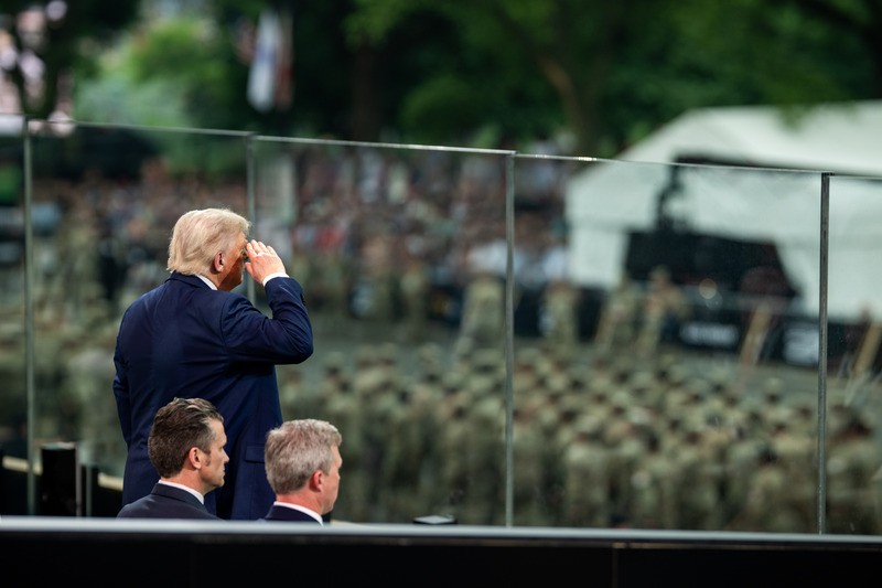 In Images: Trump leads celebrations for U.S. Army’s 250th anniversary in Washington