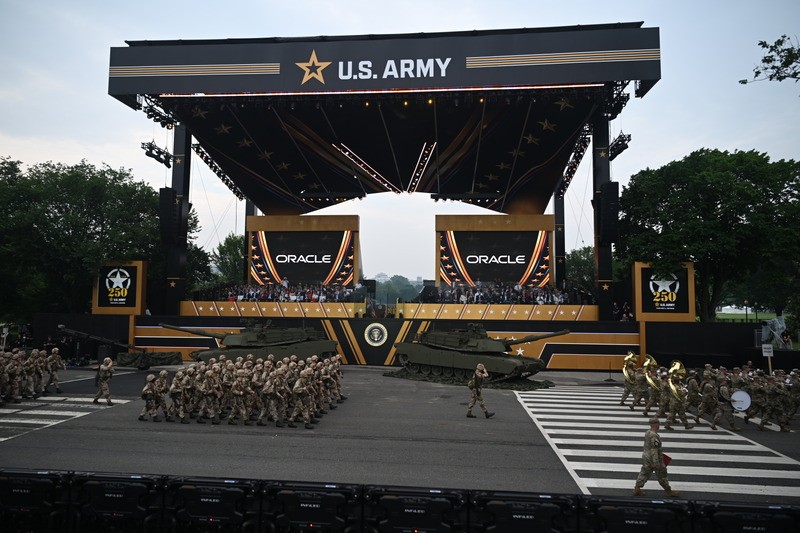 In Images: Trump leads celebrations for U.S. Army’s 250th anniversary in Washington