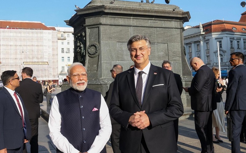 In Images: PM Modi in Croatia