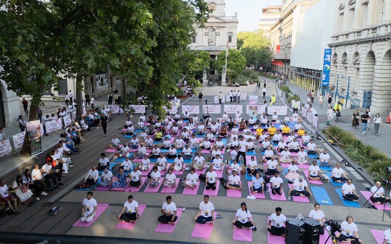In Images: International Day of Yoga celebration across the globe