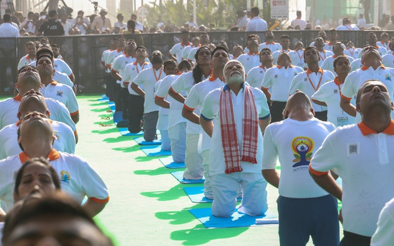 In Images: International Day of Yoga celebration across the globe