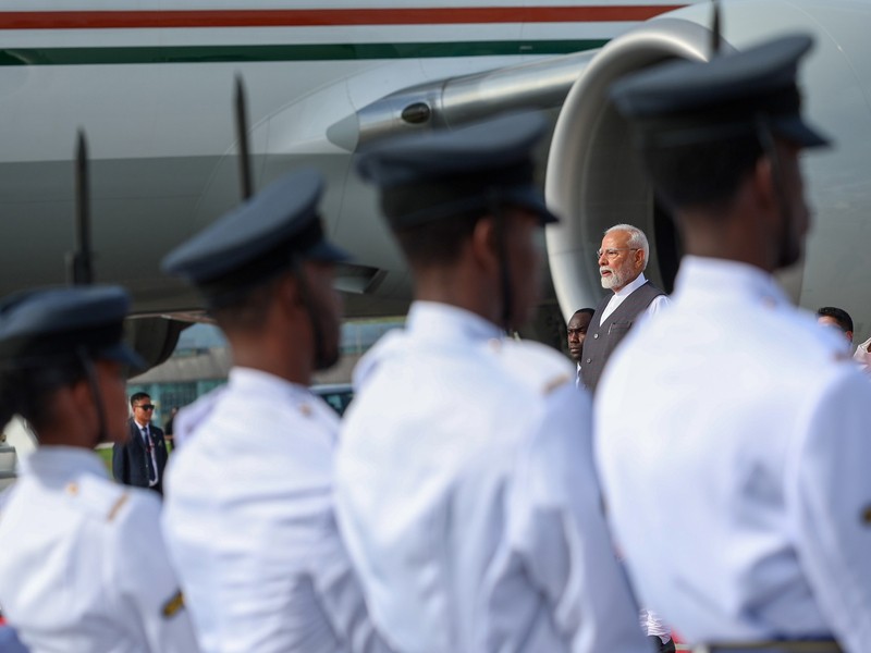 In Images: PM Modi receives Guard of Honour in Trinidad and Tobago