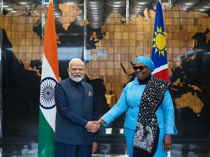 In Images: PM Modi meets Namibian Prez Netumbo Nandi-Ndaitwah