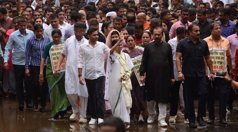 In Images: Mamata leads protest march in Kolkata against harassment of Bengali migrants in BJP-ruled states