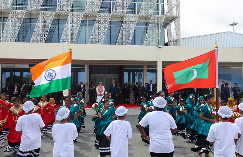 In Images: PM Modi receives warm welcome in Maldives