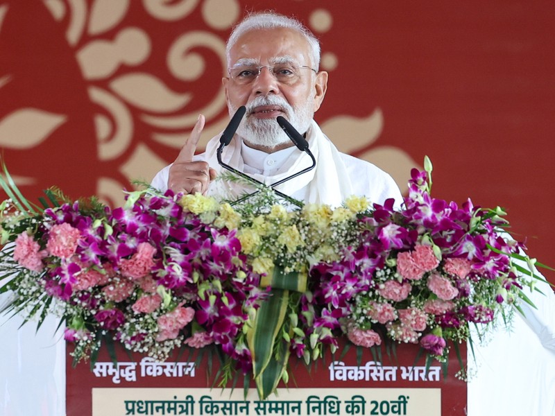 In Images: PM Modi addresses gathering, launches development projects at Varanasi