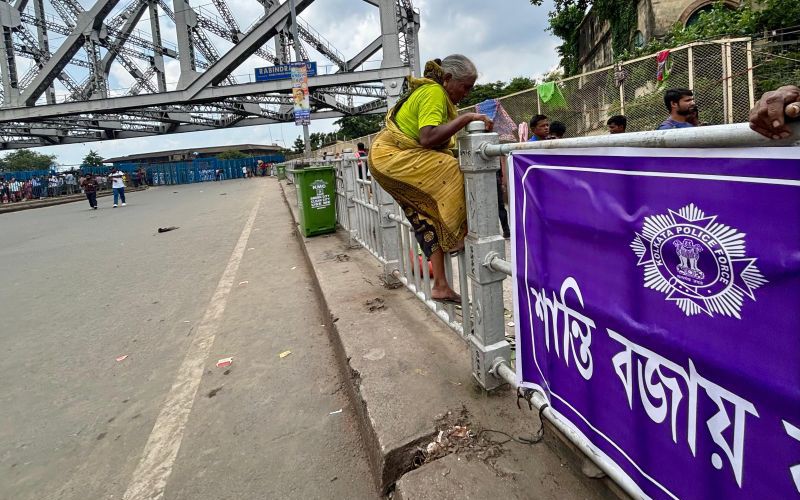In Images: Anti-Mamata march to Nabanna a year after RG Kar rape-murder incident