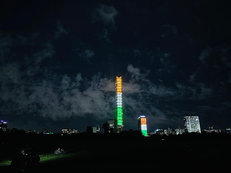 Kolkata landmarks glow in Tricolour for Independence Day