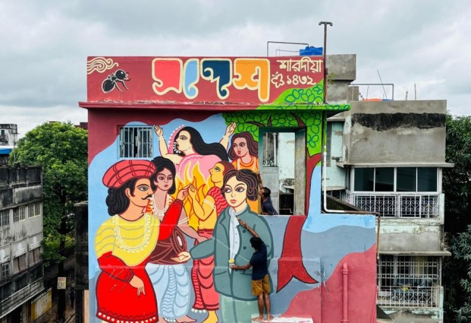 Kolkata’s Sukia Street pays tribute to Raja Rammohan Roy ahead of Durga Puja