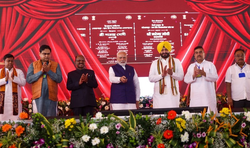 In images: PM Modi lays foundation stone and inaugurates key infra projects in Kolkata