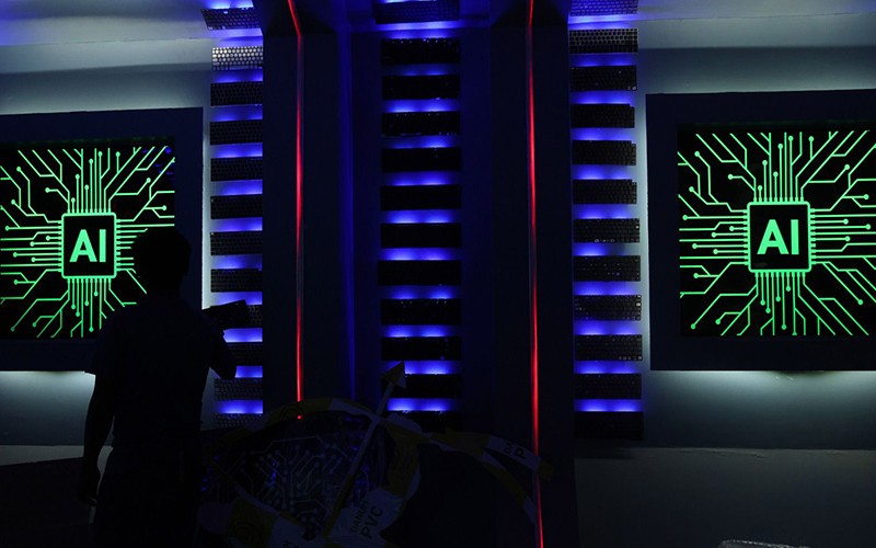 In Images: AI Meets Tradition: Kolkata Pandal Blends Technology with Durga Puja Spirit