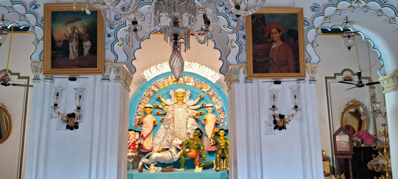 In Images: Kolkata's 236-Year-Old Shobhabazar Rajbari gears up for Durga Puja