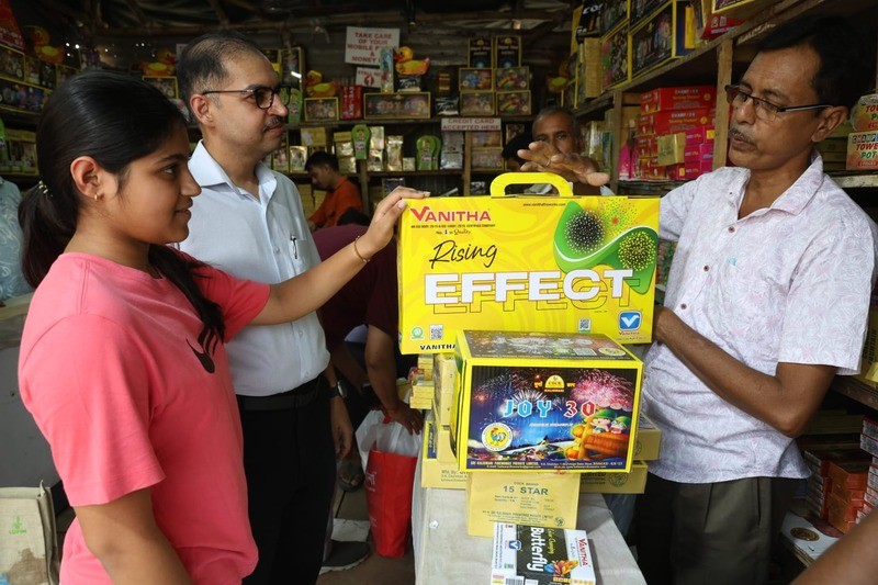 In Images: Firecracker fair in Kolkata draws crowd ahead of Diwali