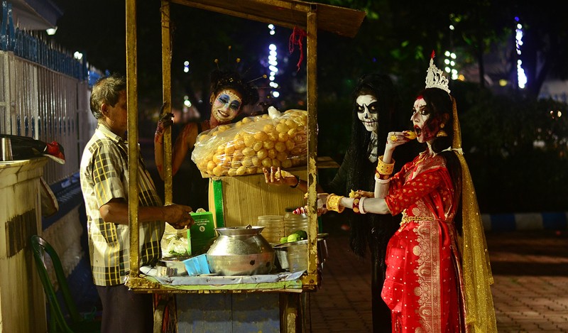 In Images: Kolkata celebrates Halloween with themed costumes