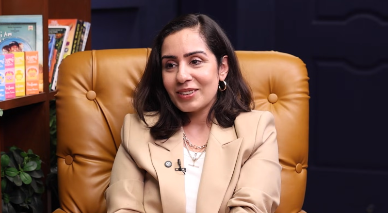 Private detective Tanya Puri speaks in a recent interview. Photo: Screen-grab/YouTube video