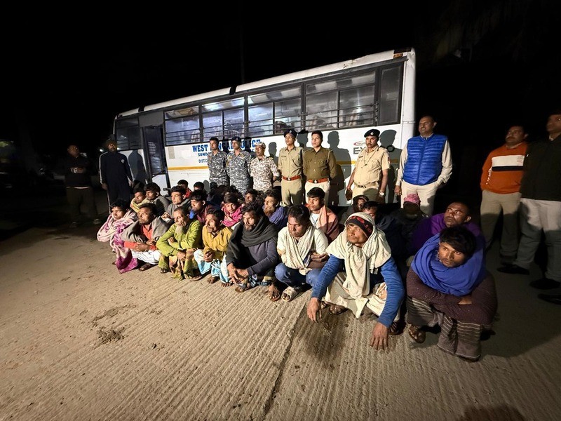 In Images: Coast guard detains Bangladeshi boats for illegal fishing in Indian waters