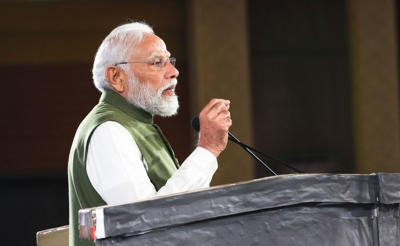 In Images: PM Modi addresses gathering at Ramnath Goenka Lecture
