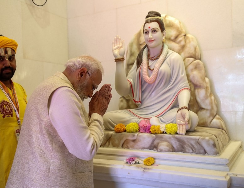 In Images: PM Modi raises saffron flag over Ram Mandir