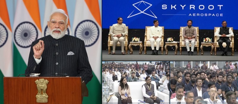 In Images: Narendra Modi inaugurates Skyroot’s Infinity Campus via video conference