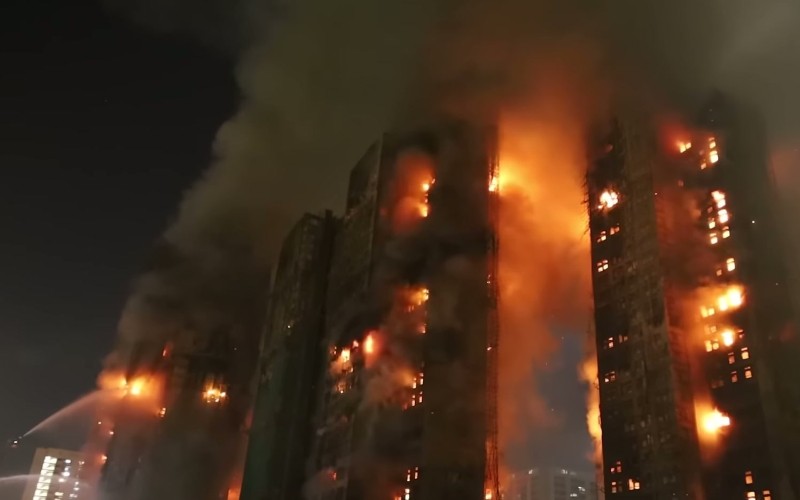 Massive Hong Kong high-rise fire kills at least 55 and leaves hundreds missing as rescue efforts continue.