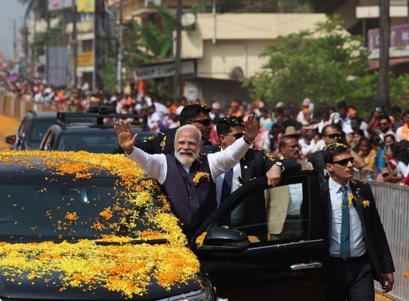 In Images: Narendra Modi in Udupi