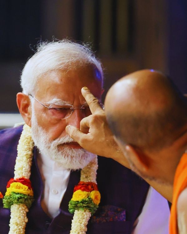 In Images: PM Modi visits Sri Krishna Matha in Karnataka's Udupi