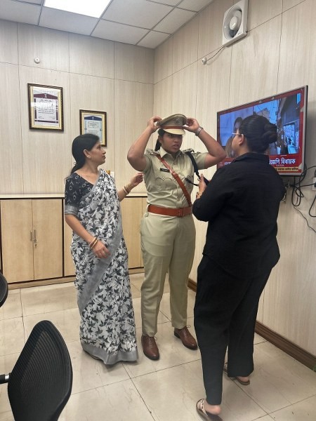 In images: Cricketer Richa Ghosh joins West Bengal State Police as DSP, appointed ACP in Siliguri