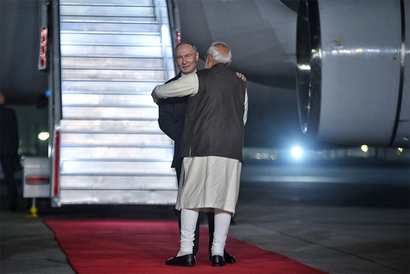 In Images: PM Modi welcomes Vladimir Putin for India-Russia Summit