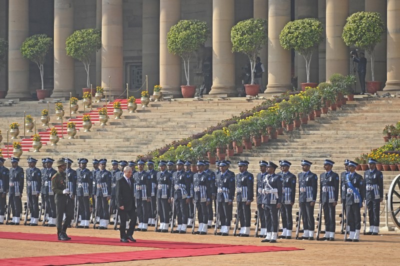 Vladimir Putin receives grand ceremonial welcome at Rashtrapati Bhavan — see the highlights!