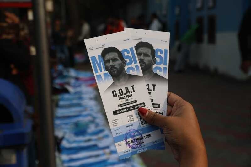 In Images: Kolkata prepares for Messi’s arrival