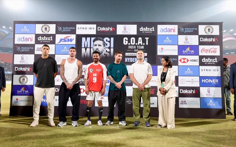 GOAT India Tour: Hyderabad sets things right after Kolkata chaos