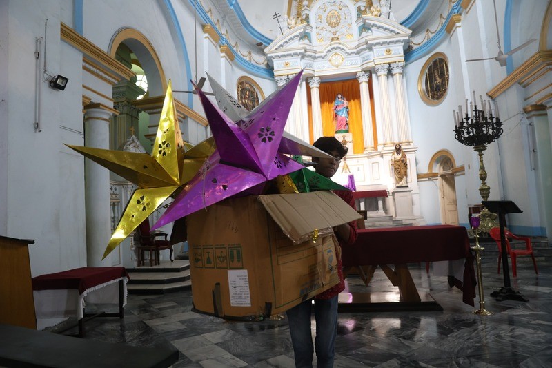 In Images: Kolkata churches prepare for Christmas