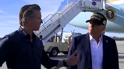 'We'll get it permanently fixed': Donald Trump tours California to inspect LA fire destruction