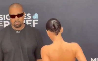 Kanye West's partner Bianca Censori arrives at Grammys 2025 almost naked, couple escorted out