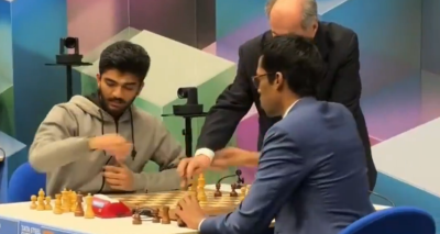 R Praggnanandhaa beats Gukesh D in Tata Steel Chess Tournament 2025
