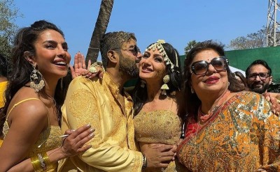 Priyanka Chopra radiates in snapshots from her brother Siddharth Chopra's haldi ceremony