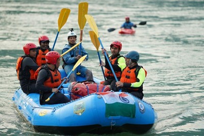NIMAS completes Arunachal leg of Brahmaputra River Rafting Expedition