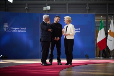 European Union leaders vow to ramp up funding to defend their countries, Ukraine