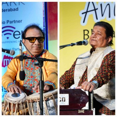 Bhajan icon Anup Jalota and Pt. Prodyut Mukherjee pay musical tribute to womanhood in Hyderabad concert