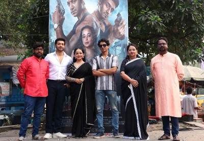 Rohaan Bhattacharjee, Anindya Sengupta, Priyanka Bhattacharjee release Bramhaarjun's first poster