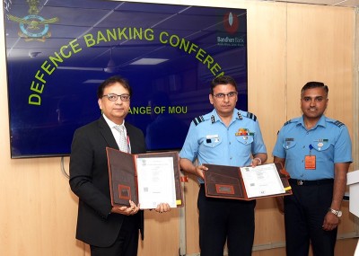 Bandhan Bank inks MoU with Indian Air Force to offer Shaurya Salary Account