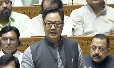 Modi govt saved Parliament building from Waqf takeover: Kiren Rijiju in Lok Sabha