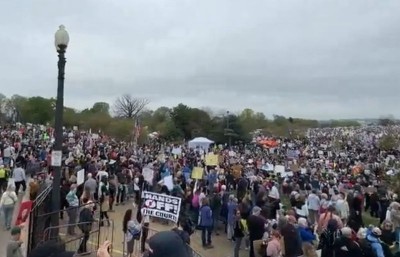 Thousands hit streets across US to protest against Donald Trump's 'divisive policies'