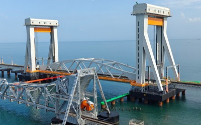 Narendra Modi inaugurates New Pamban Bridge in Tamil Nadu