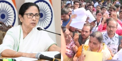 Kolkata: Scuffle breaks out outside Netaji Indoor Stadium ahead of Mamata Banerjee's meeting with job losers