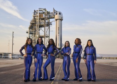 Singing sensation Katy Perry, five other women complete their historic 11-minute tour to space