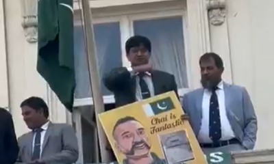 Pakistan official in UK makes throat-slit gesture at Pahalgam terror attack protesters in London