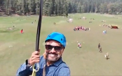 Tourist on zipline ride unknowingly captures Pahalgam terror attack, video goes viral
